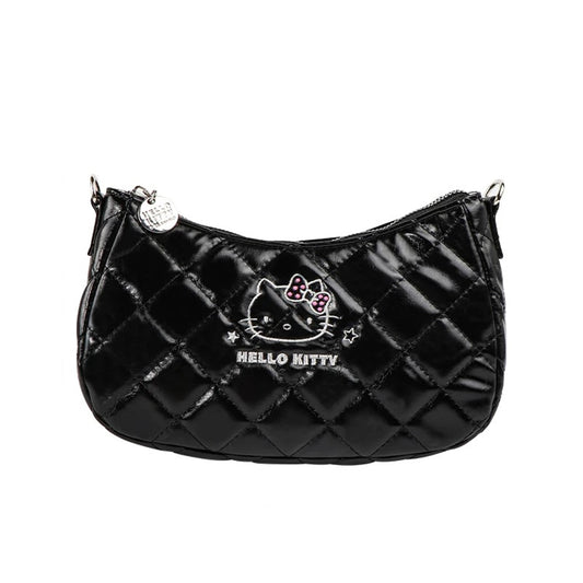 Hello Kitty Black and White Minimalist Shoulder Bag