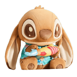 Disney Stitch Series No.10 Brown Sitting Plush