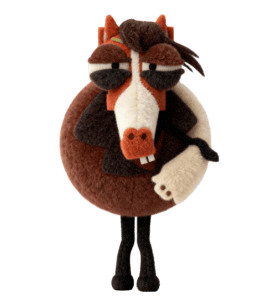 Chinese Year of the Horse mascot