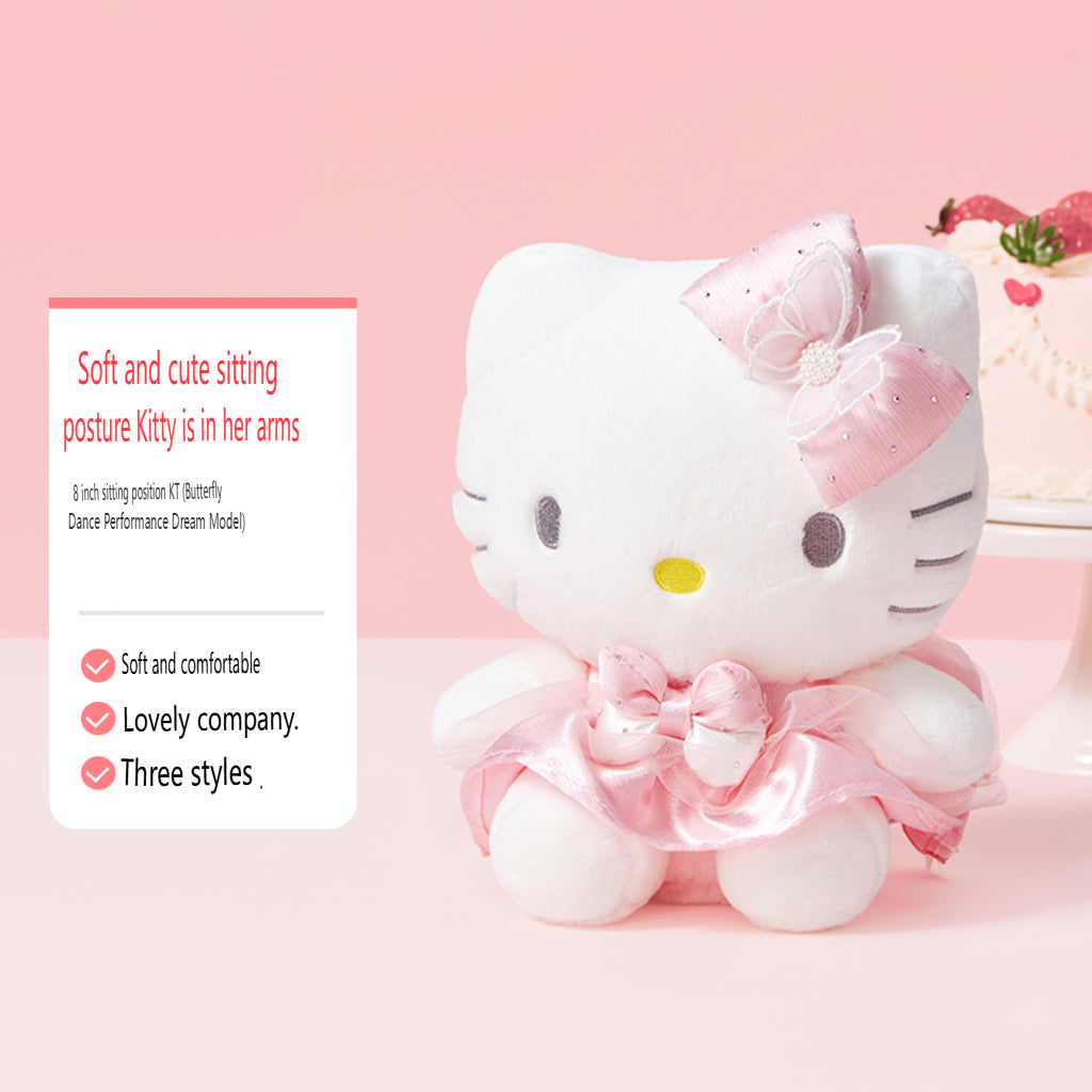 8-Inch Sitting KT - Double Bow Edition (Butterfly)